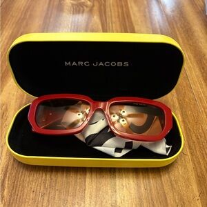 Marc Jacobs Bold Red Sunglasses